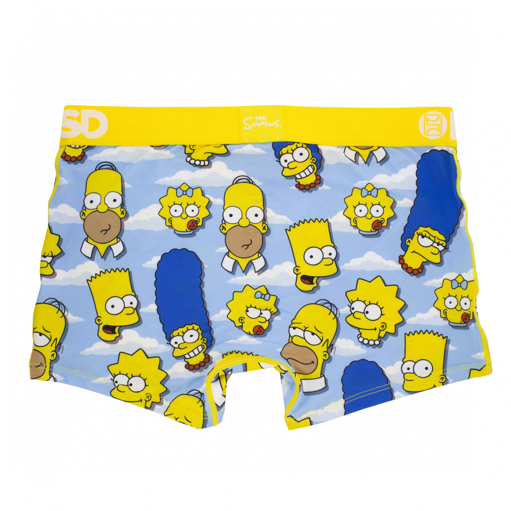 The Simpsons Family High in The Sky PSD Boy Shorts Underwear